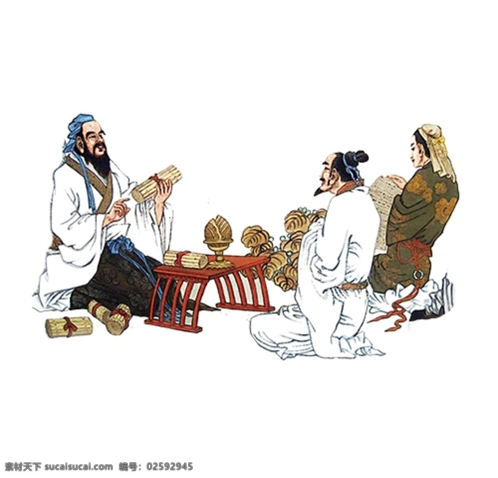 古代插画素材图片下载-素材编号02592945-素材天下图库