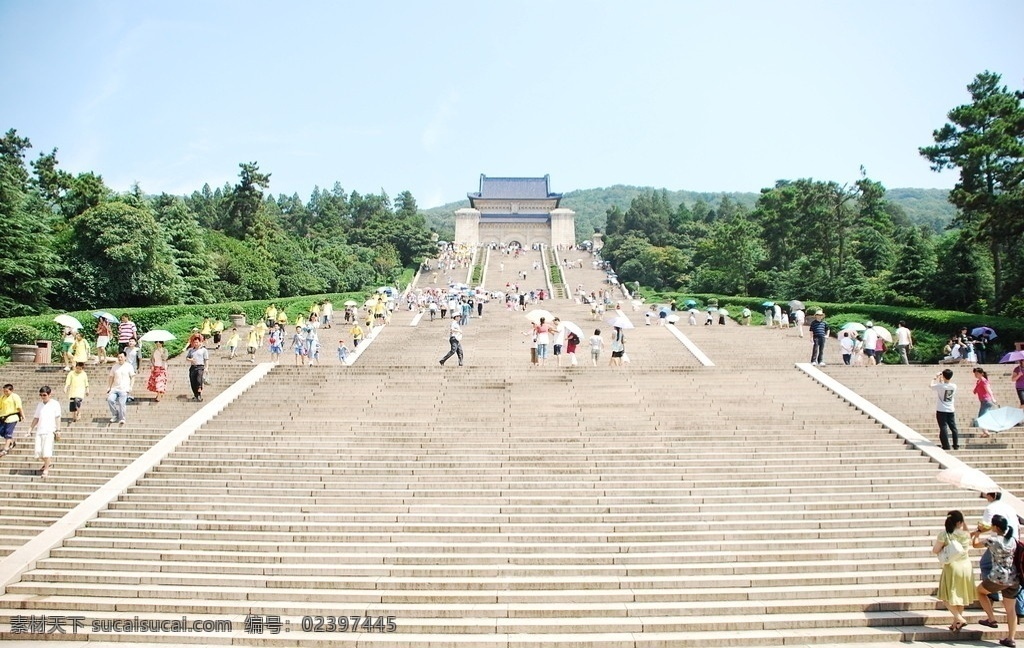 南京中山陵 南京 中山陵 孙中山 名人陵墓 哀悼 还念 仰视 国内旅游 旅游摄影