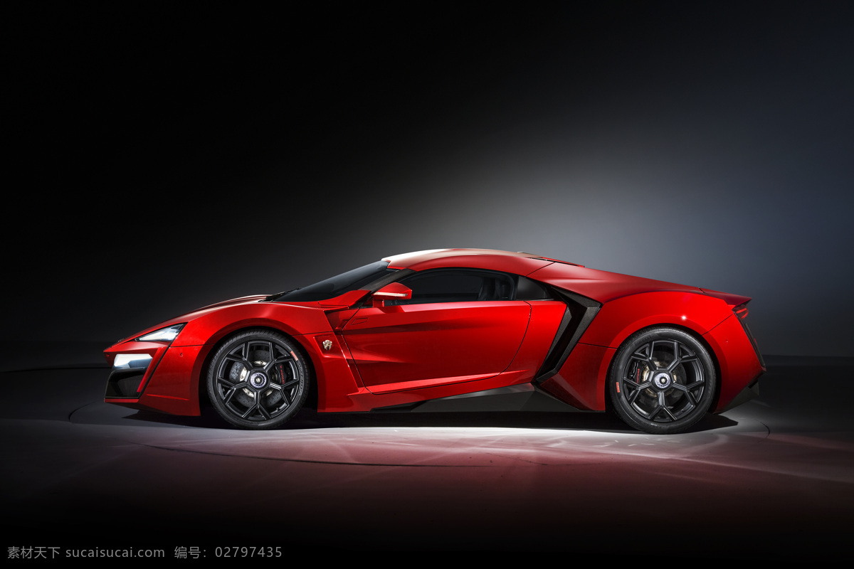 跑车 迪拜 豪车 红色 海报 豪华 超跑 黑色背景 lykan hypersport superkar 名车 现代科技 交通工具