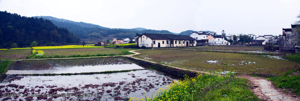 江西 婺源 思 溪 延村 宽幅 大气 国内 景区 美景 田园 油菜花 农村 乡间 建筑 民居 国内美景 国内旅游 旅游摄影