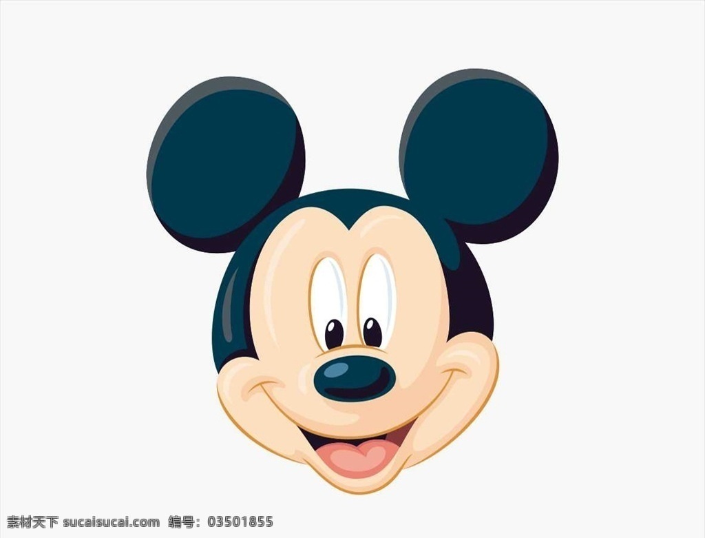 矢量米奇 米奇 迪士尼 米老鼠 可爱 老鼠 卡通人物 矢量素材