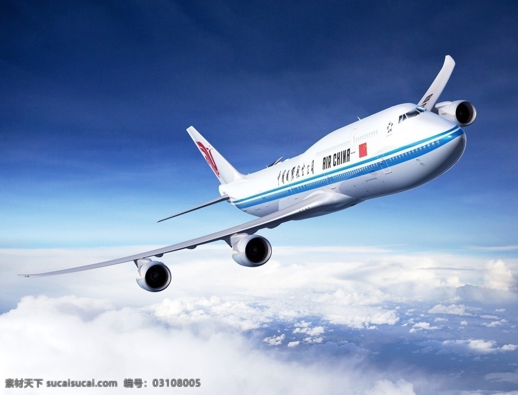 中国 国际航空 飞机 中国国际航空 交通工具 现代科技