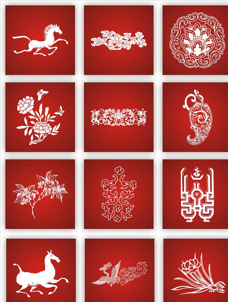 鸟兽图腾 青花传统纹样 传统纹样 连枝花 茶 福 中国红 红色 吉祥图案 古典图案 古典纹样 春节 背景花纹 背景底纹 窗花 纹样 边框图案 传统花纹 中国年画 古典 边框 图案 底纹 花纹 花纹花边 底纹边框 古典边框图案 花边 圆形花纹 剪纸 龙纹古典 中国风八卦 传统图案 凤凰荷花 奔跑的马 花边花纹