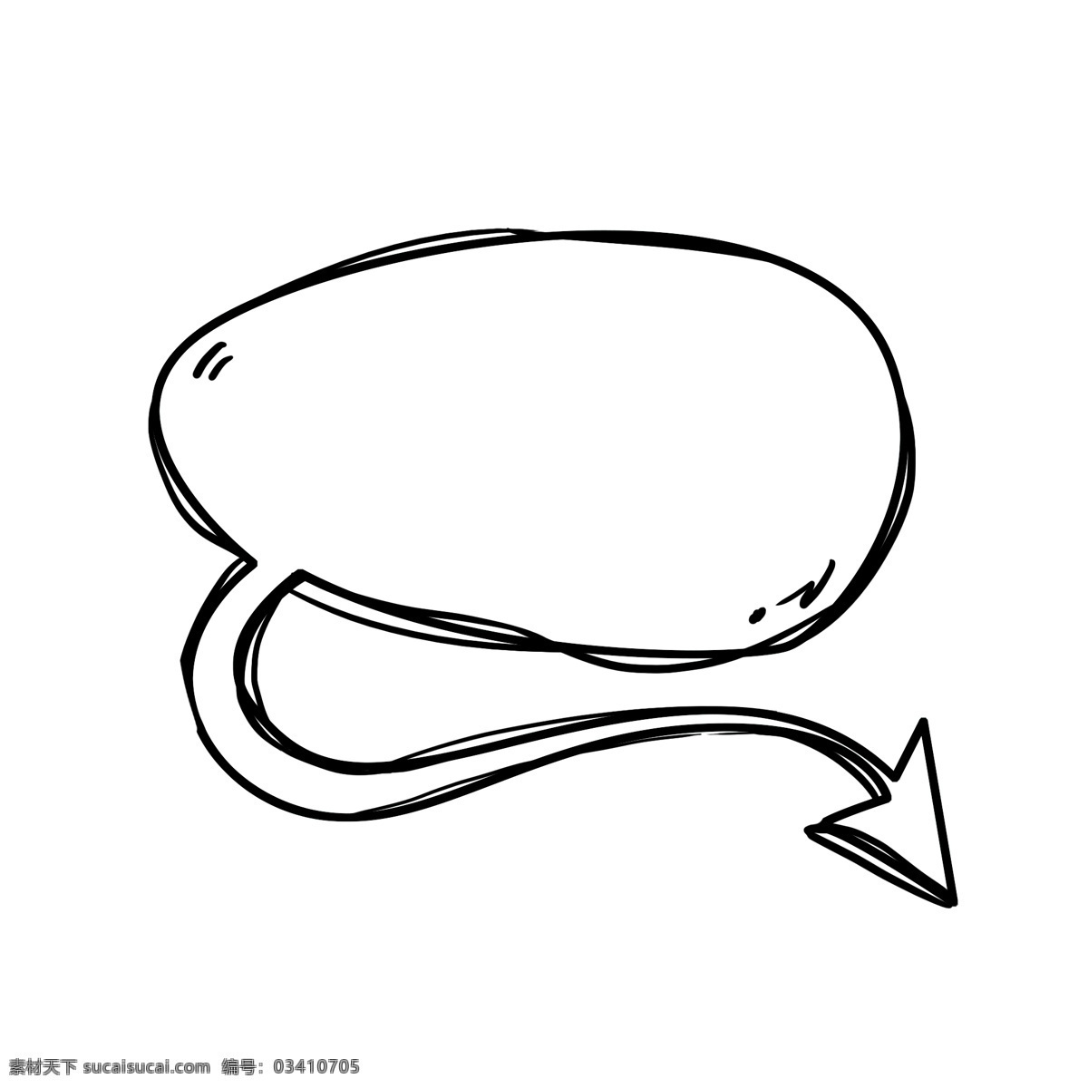 黑白 手绘 气泡 对话框 手绘卡通 气泡对话框 气泡对话 对话 黑白对话框 箭头 可爱对话框