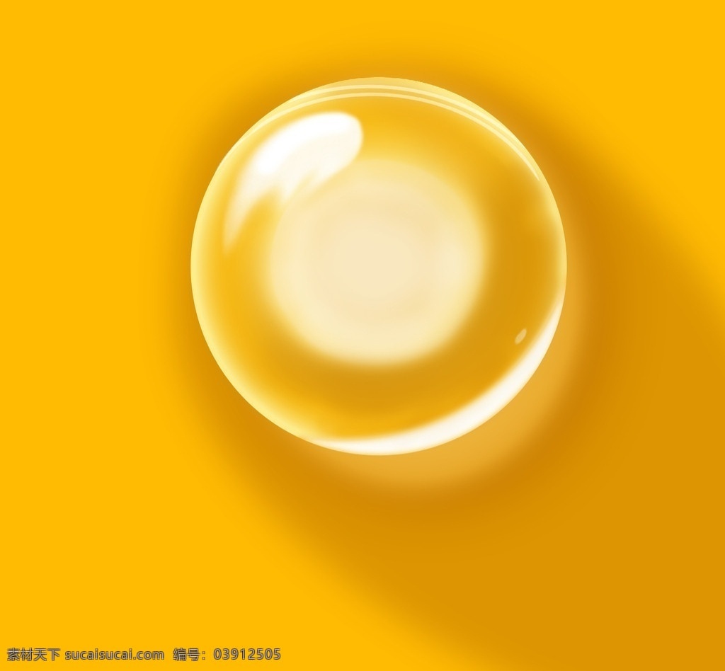 水滴 高光球 透明球 分层 源文件