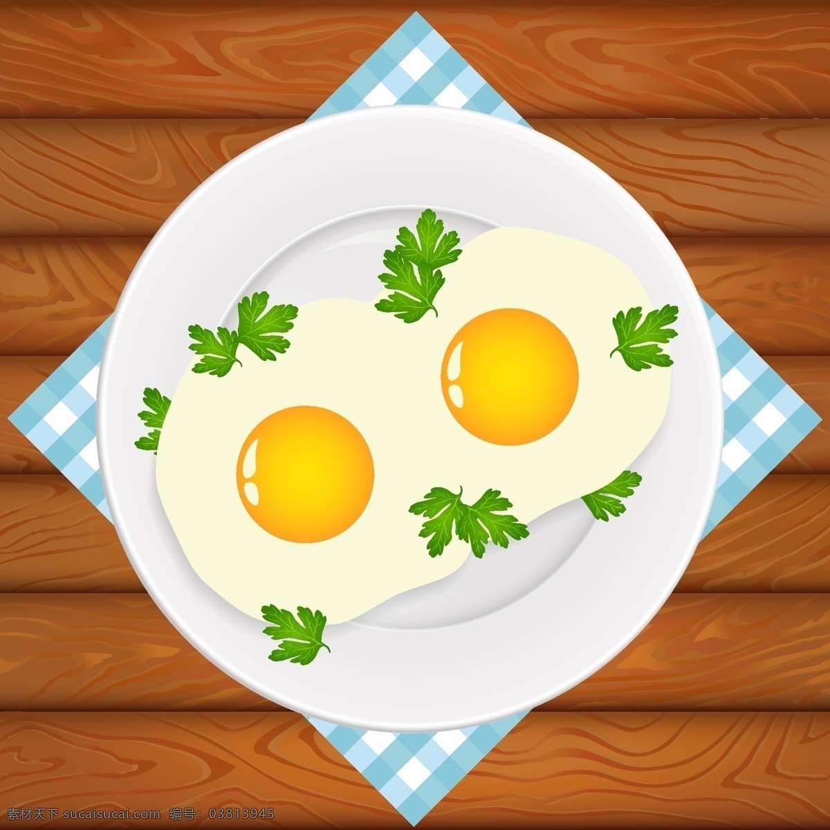 卡通 食物 装饰 蛋黄 矢量 煎蛋 营养 长高 矢量素材 装饰图案 设计元素