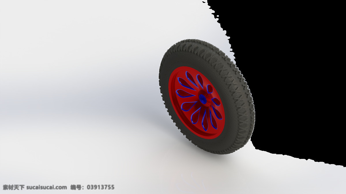微型 所向披靡 轮毂 轮胎 轮辋 3d模型素材 其他3d模型