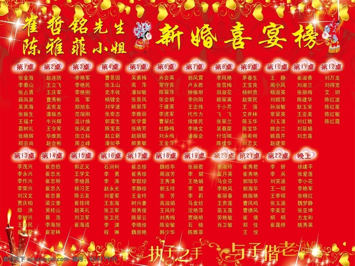 背景图片 广告设计模板 喜榜 喜结良缘 喜庆 源文件 婚庆 喜 榜 模板下载 婚庆喜榜 人员名单 海报背景图