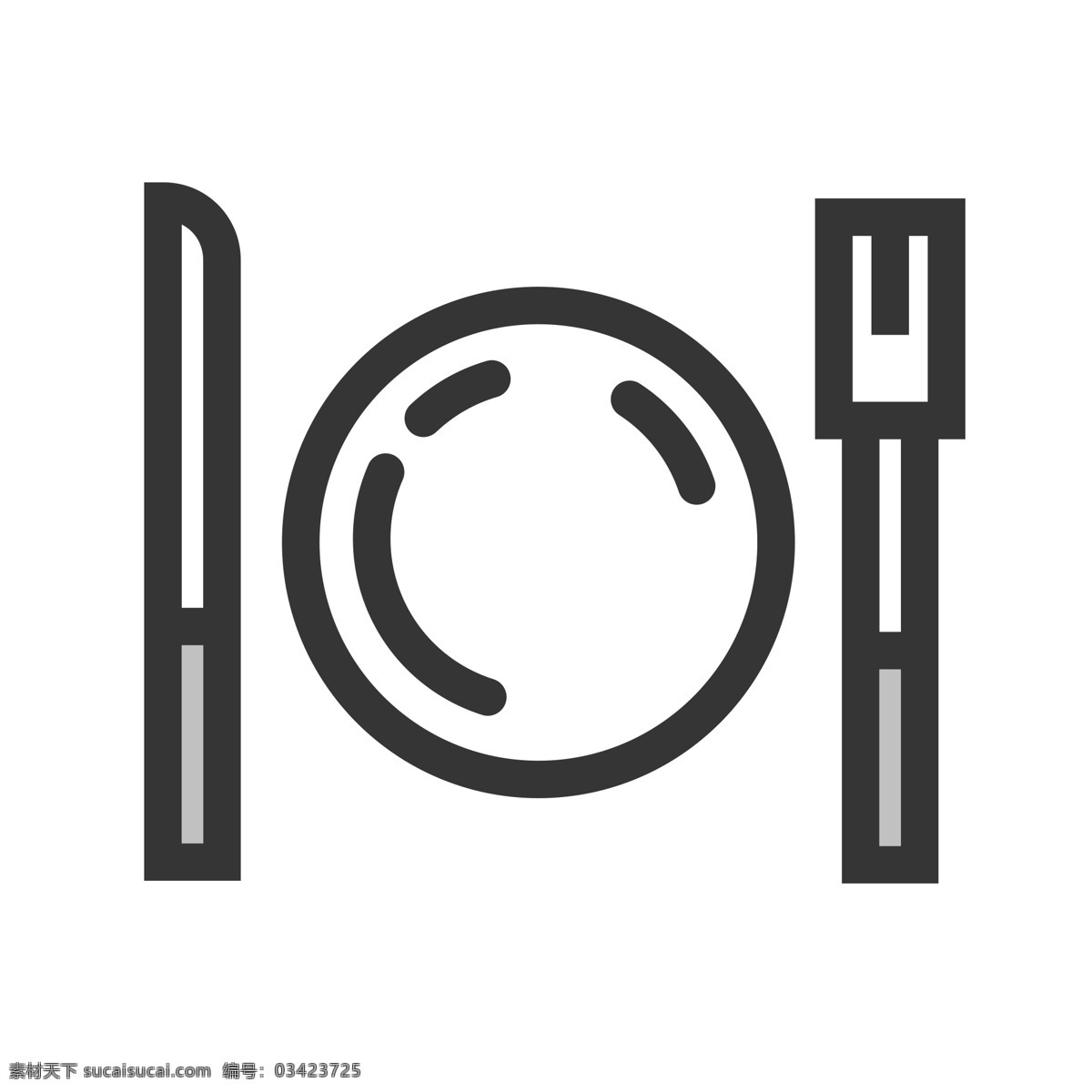 扁平化餐具 餐具 扁平化ui ui图标 手机图标 界面ui 网页ui h5图标