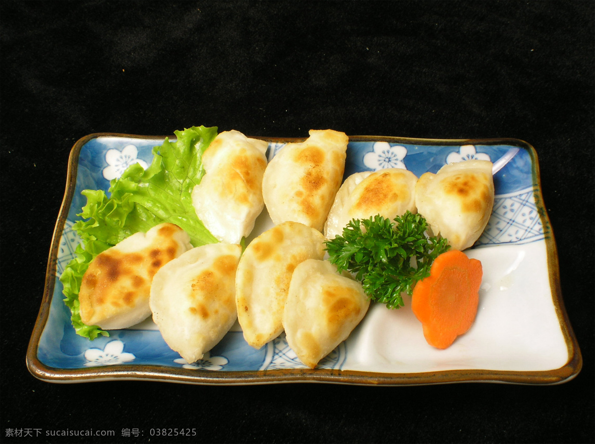 日式煎饺 美食 传统美食 餐饮美食 高清菜谱用图