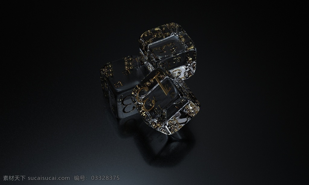幸运 dice3 山药 awesomesauce 3d模型素材 其他3d模型