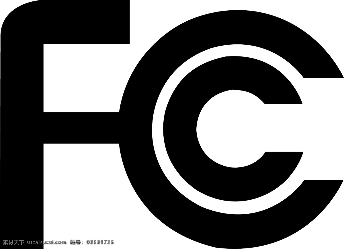 fcc 认证 标志 矢量图 其他矢量图