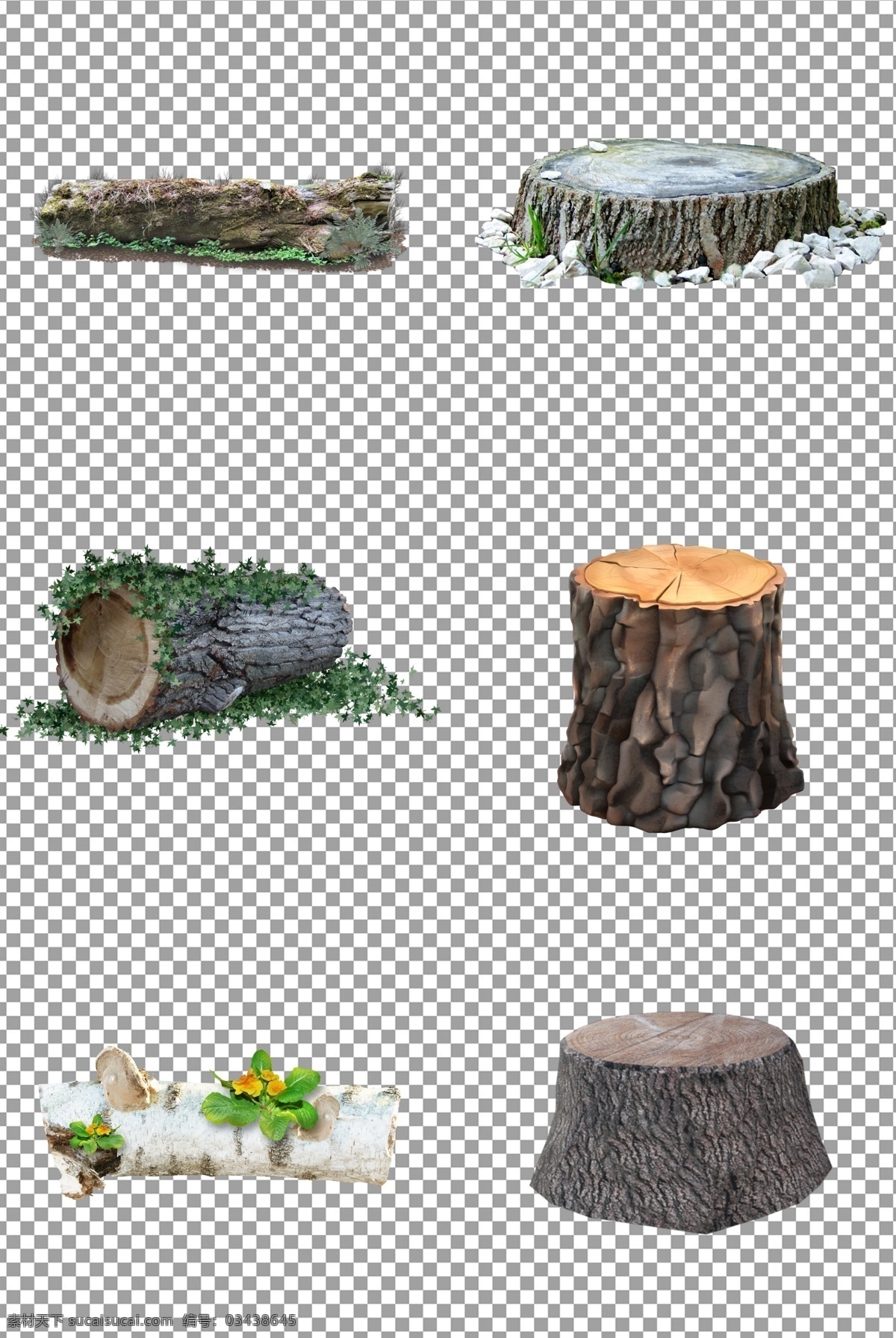 木头木墩 创意 实拍 木头 木墩 自然 免抠 无背景 免抠图 抠图 元素 透明 通道 png免抠图 分层