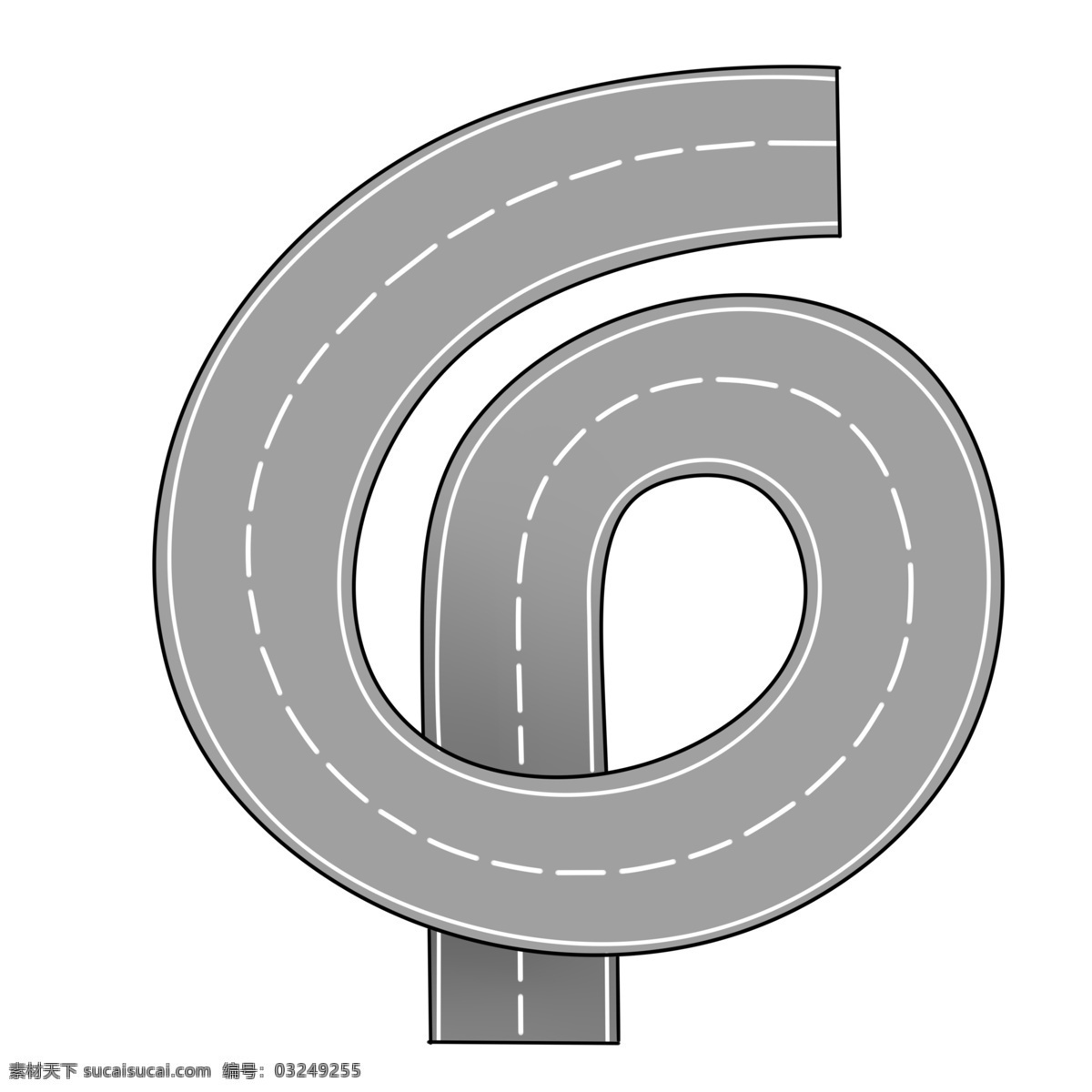弯曲 环绕 马路 插画 柏油马路 弯曲的马路 环绕马路 环绕的公路 马路插图 马路插画 路