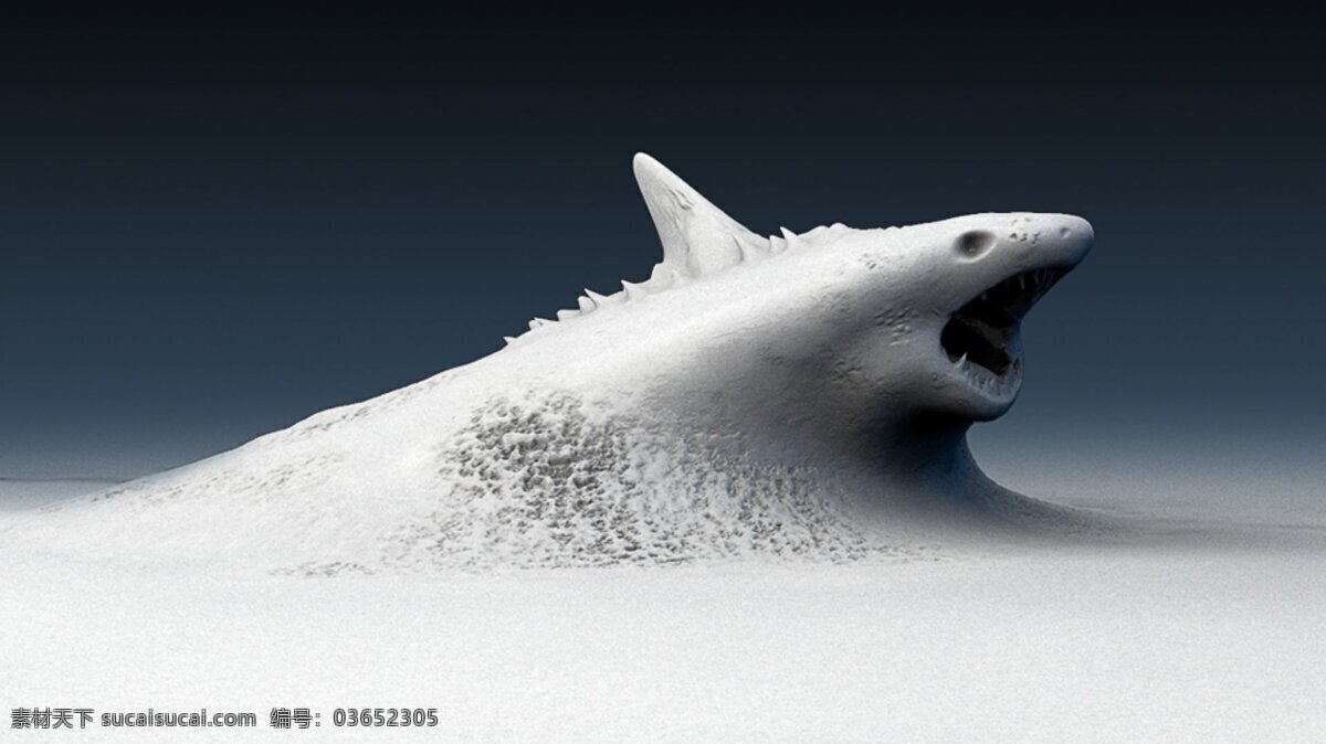 沙海 里 大 白鲨 一跃而起 跳跃 大白鲨 背景图片