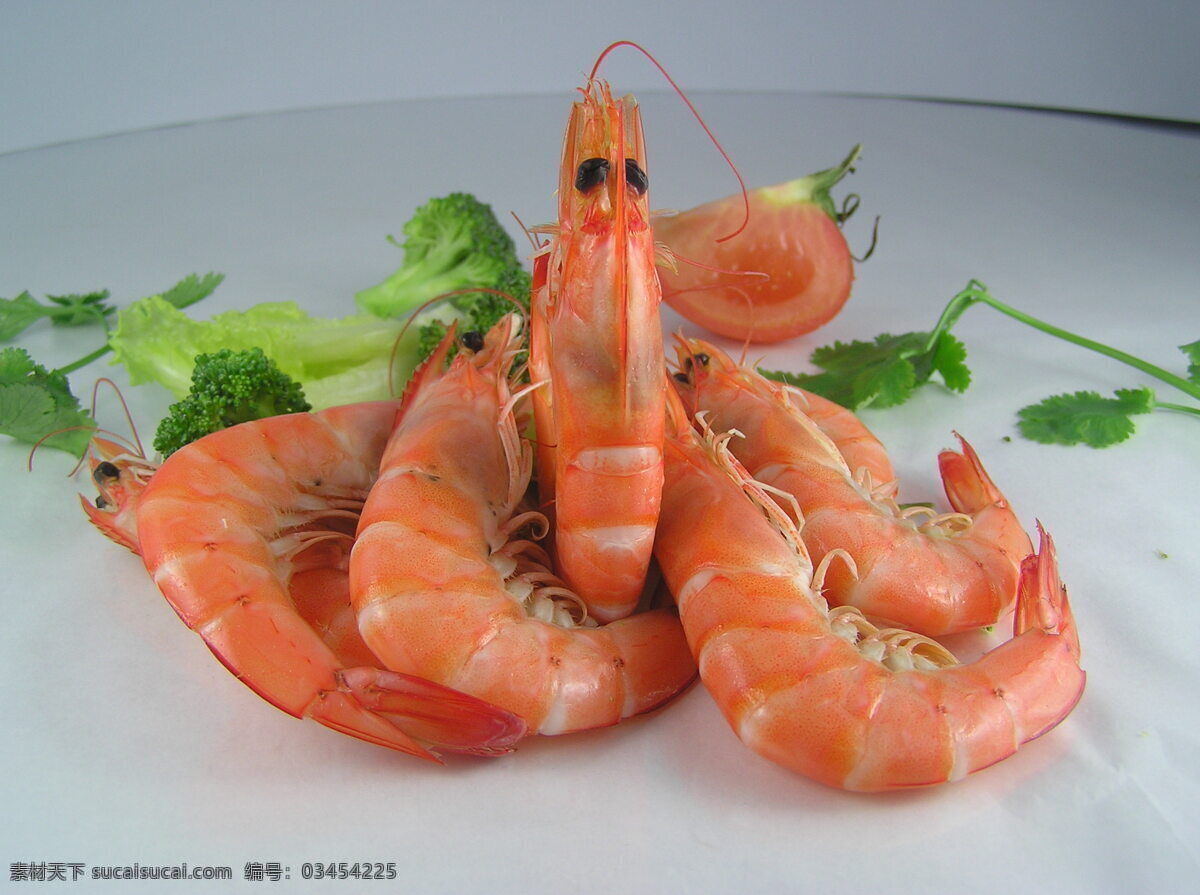 熟虾图片 南美 白虾 五条 菜花 西红栖 食品 餐饮美食 传统美食