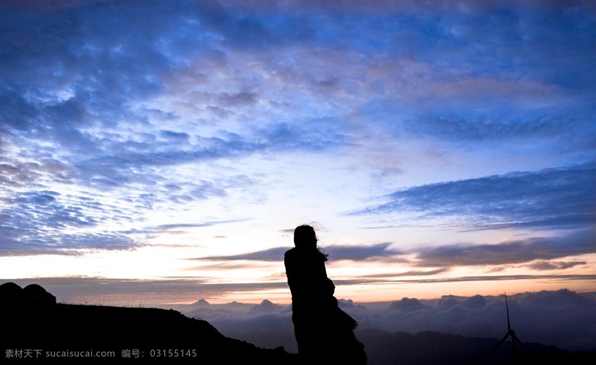 山顶日出 日出 朝霞 露营 云 天空 自然景观 山水风景