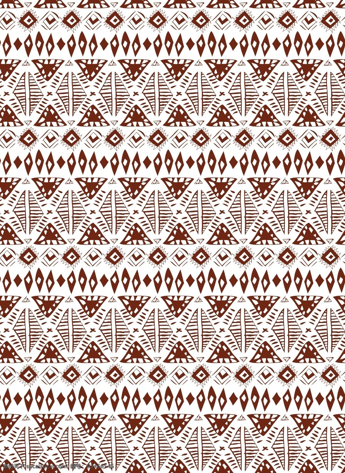 几何民族风 民族风 几何 条纹 四 方连续 数码印花 服装图案