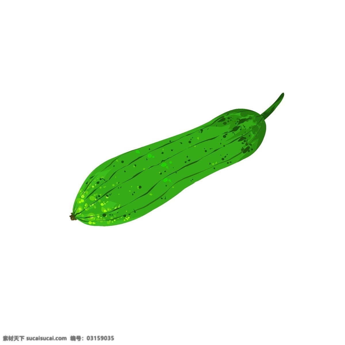 丝瓜免抠素材 丝瓜 绿色 蔬菜 健康 美食 简洁 植物