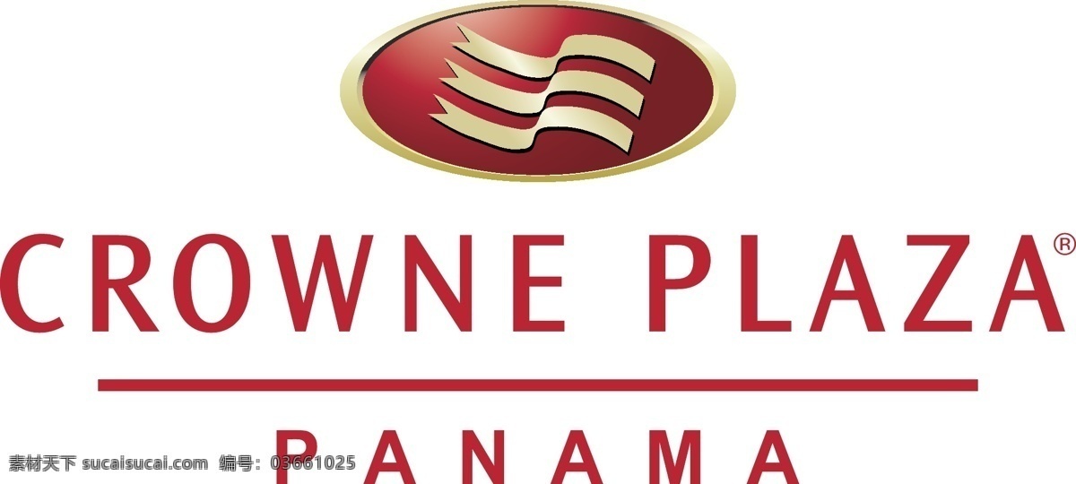 巴拿马 皇冠 假日 酒店 自由 标识 psd源文件 logo设计