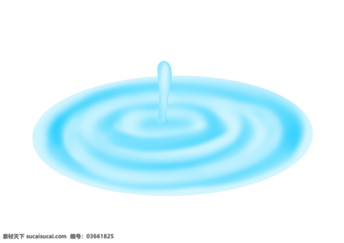 入 水 蓝色 液体 插画 液体表面 轻微的涟漪 蓝色液体插画 入水液体 卡通液体插画 创意液体插画