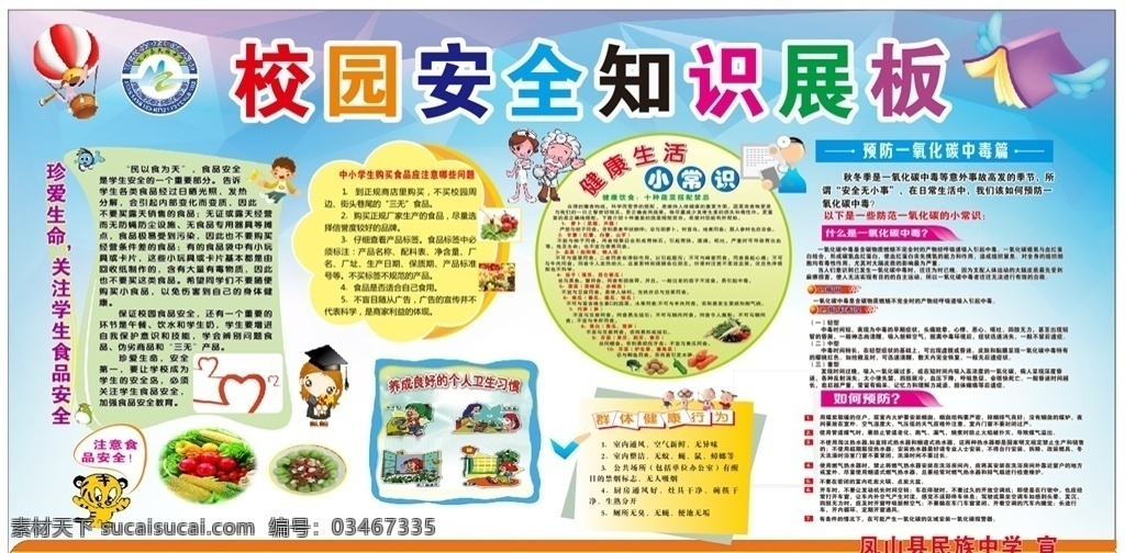 中学 校园 安全 知识 展板 中学校园安全 校园安全知识 安全知识展板 中学防欺凌 中学校园 分层