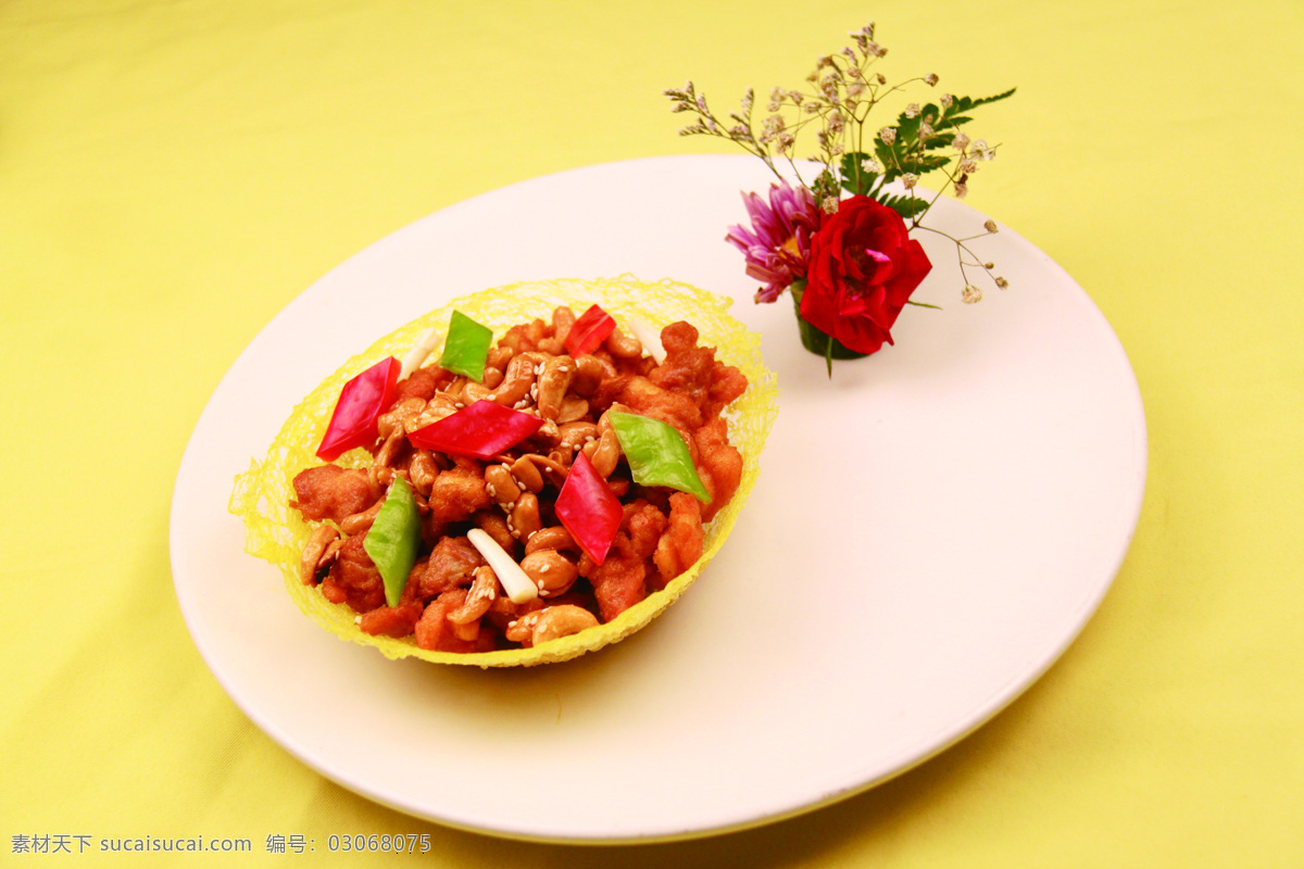 餐饮美食 传统美食 葱 花 花生米 黄瓜 鸡肉 青椒 果味 掌中宝 果味掌中宝 粤菜 创新菜 红椒 芝麻 彩椒 展板 企业文化展板