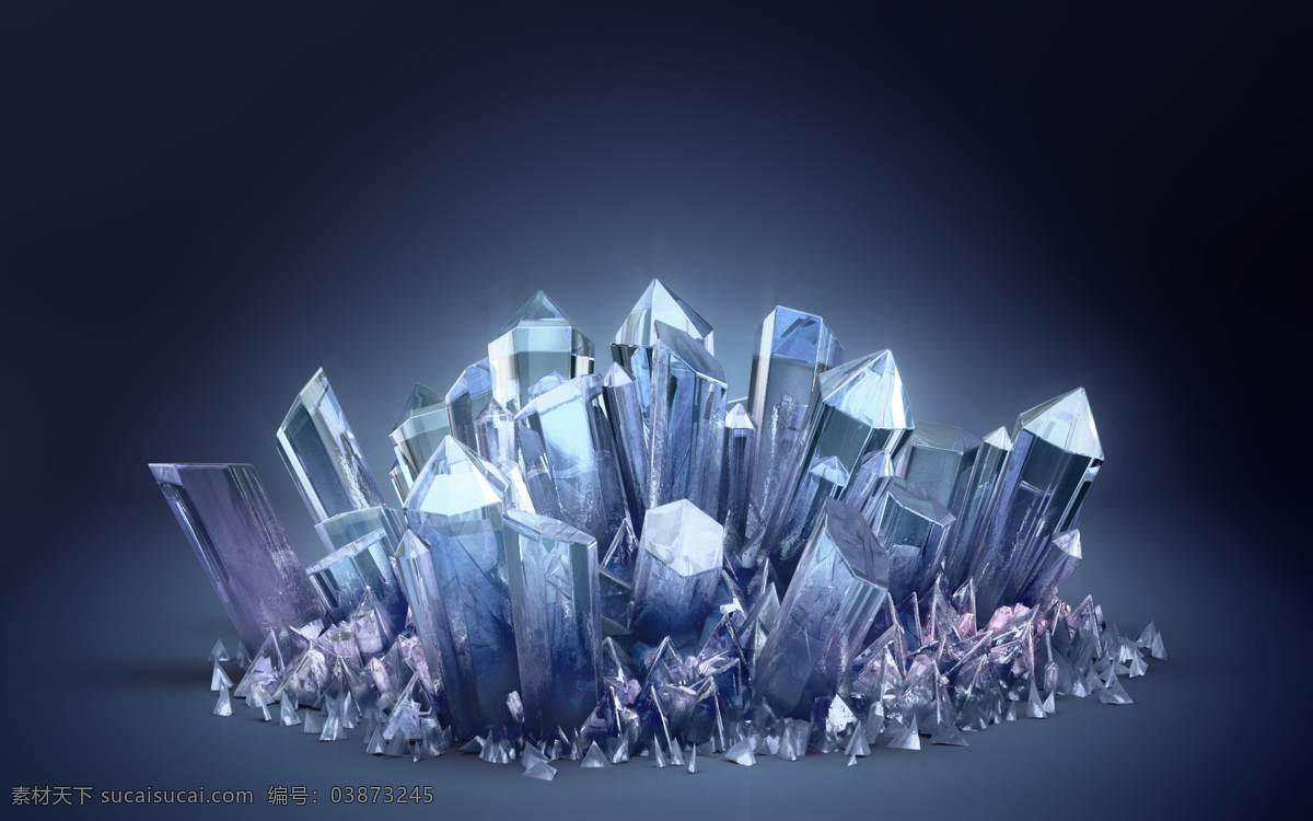 晶莹剔透 水晶 3d设计 3d作品图片 设计图 3d 贴图 材质