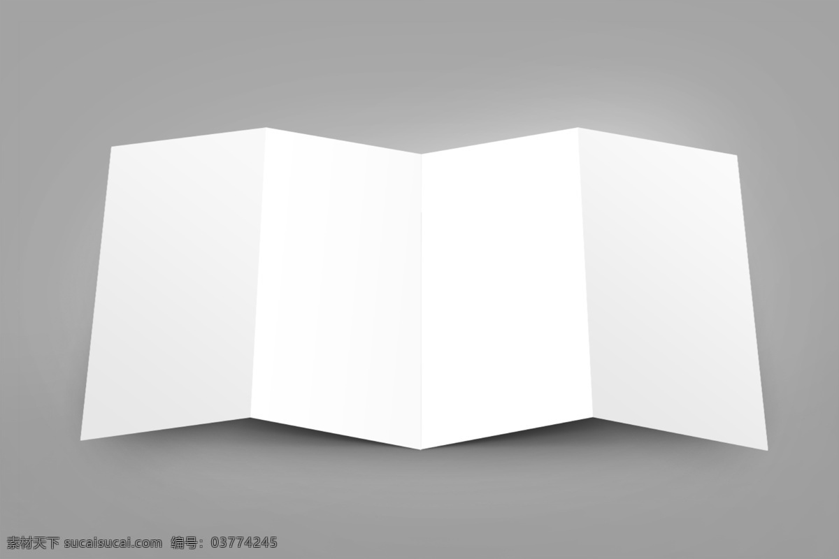 四 折页 空白 贴图 样机 四折页 模板 贴图素材 折页贴图 空白折页 三折页 两折页 折页样机 样机贴图 分层