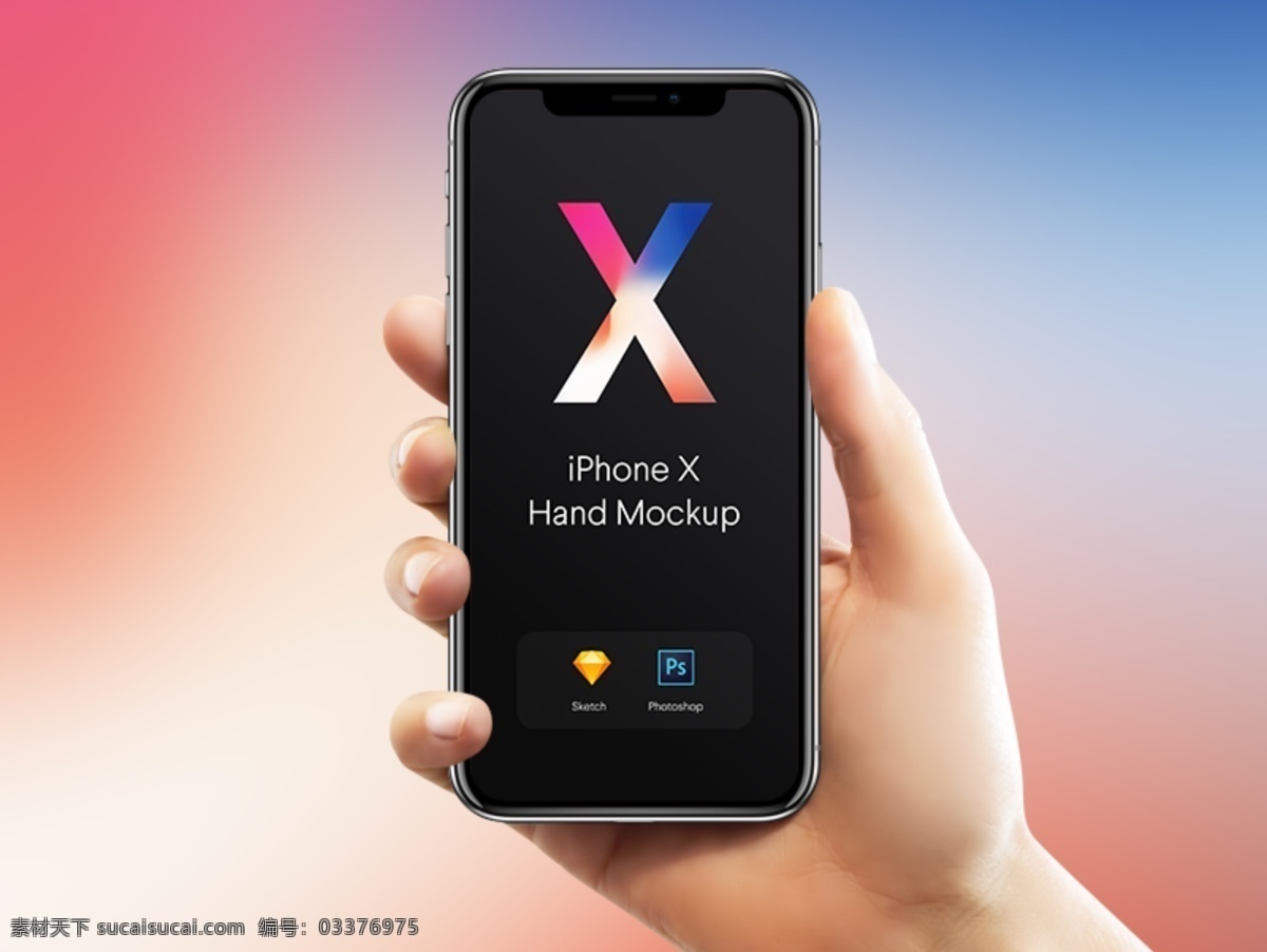 iphonex 手机样机 手机模型 实体手机