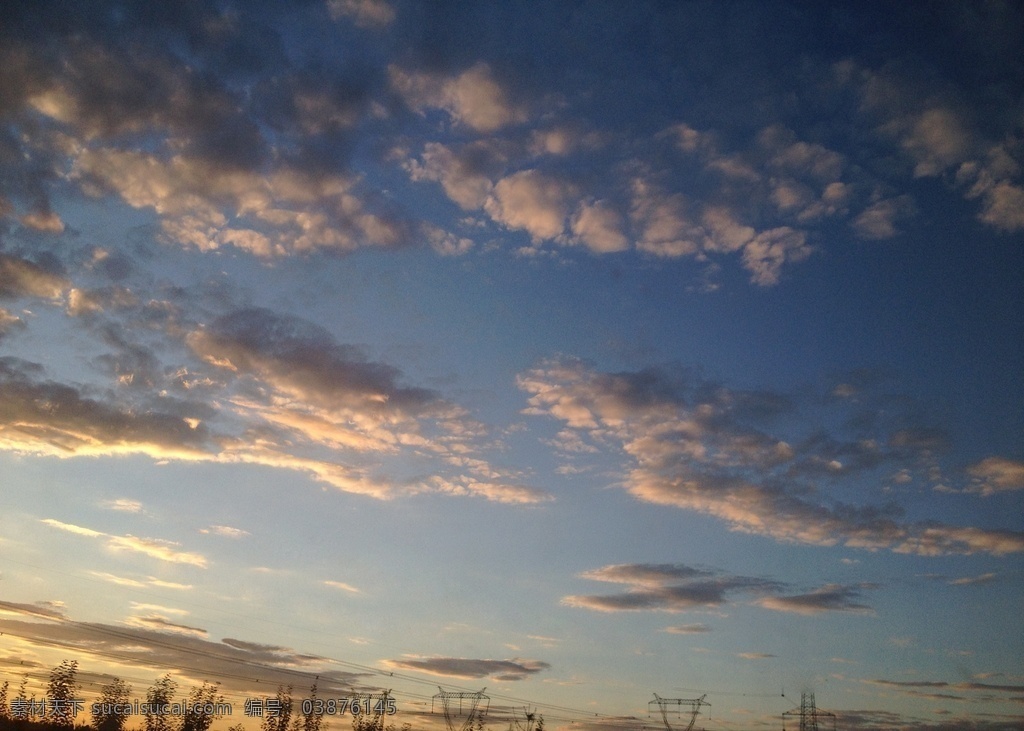 天空 晴朗 云海 云层 云彩 天上的云 自然景观 自然风景