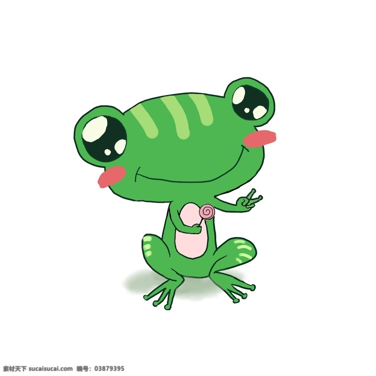 夏天 小 青蛙 清新 手绘 可爱 卡通 免 抠 小青蛙 免抠