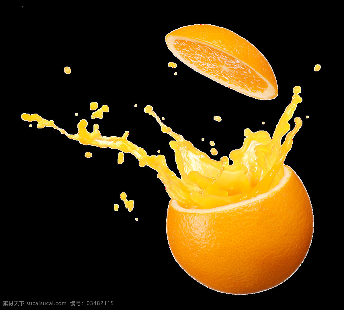 组 水果 果汁 碰撞 橙子 大气 飞溅 蓝莓 柠檬 实拍