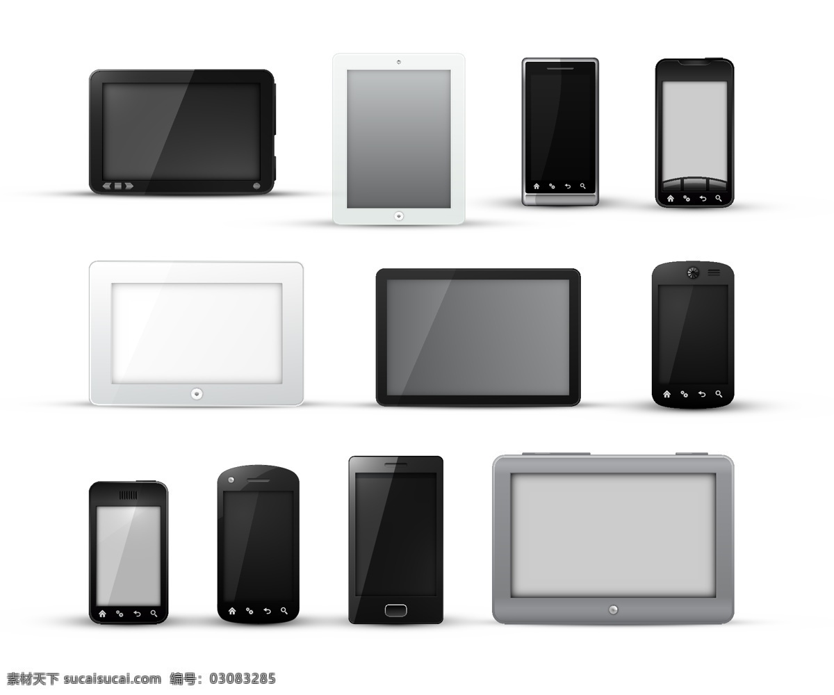 电子产品 模板 矢量 ipad 平板电脑 智能 手机 格式 矢量图 日常生活