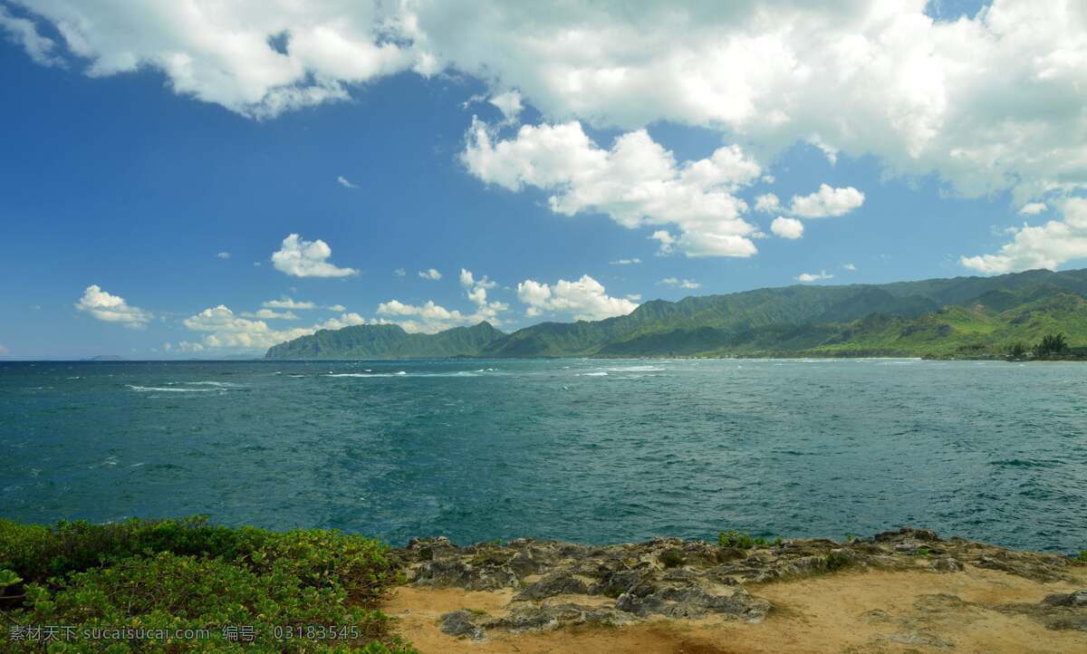 夏威夷 海岸 风景