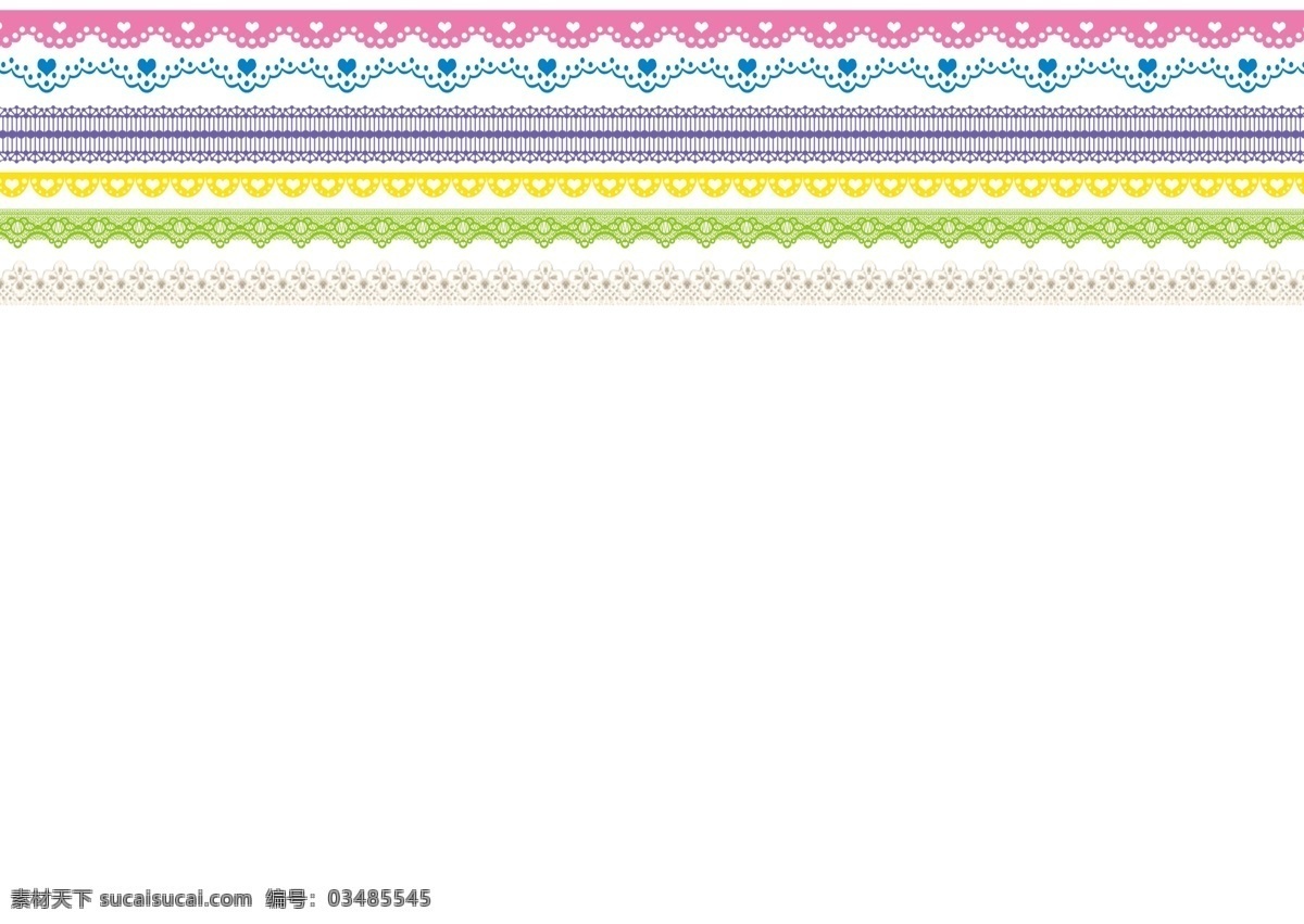 蕾丝 花边 花边花纹 花纹 psd源文件