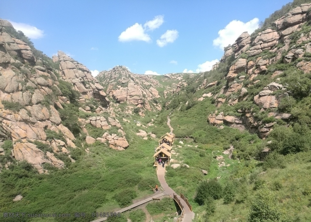 黄花 沟 地质 公园 小火车 草原 风车 辉腾锡勒 地质公园 自然景观 山水风景