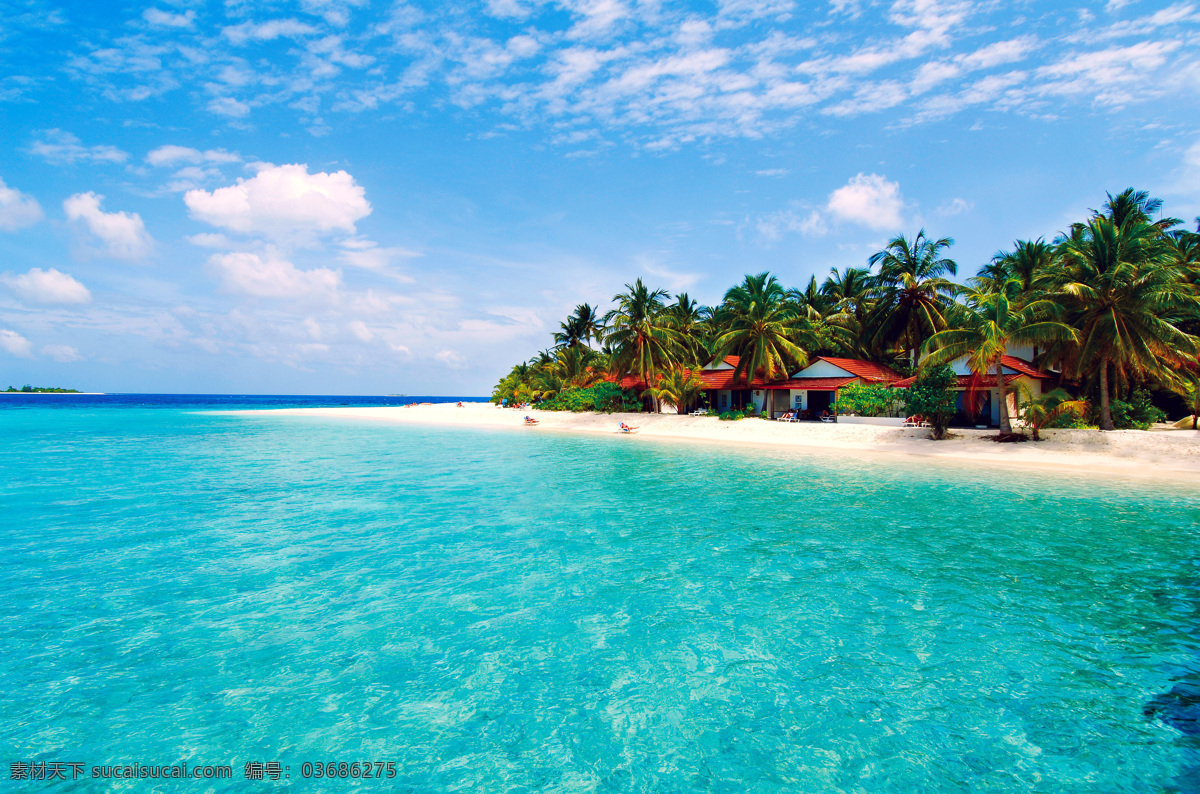 马尔代夫风景 马尔代夫 海岛 椰子树 蓝天 白云 旅游 自然 风景 风光 风景如画 梦幻 唯美 小岛 海滩 沙滩 海洋 大海 海景 蓝色 蔚蓝 清澈 天堂 仙境 系列 二 国外旅游 旅游摄影