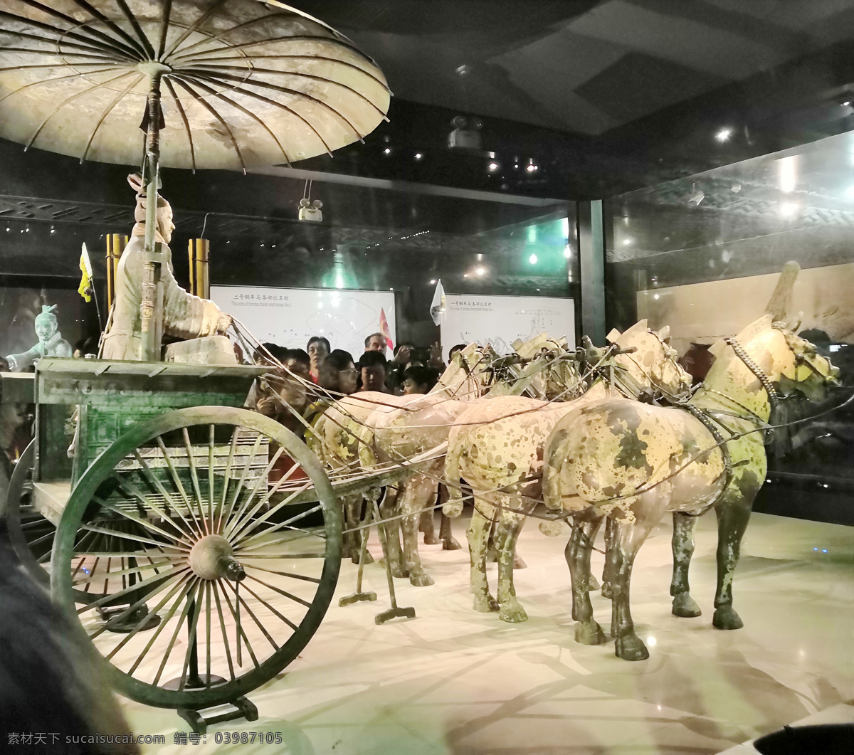 兵马俑博物馆 铜马车 青铜 古代车马 西安 旅游摄影