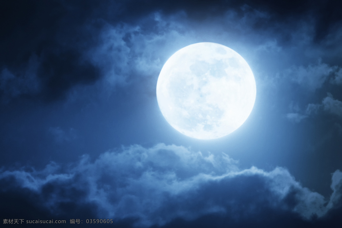 月亮 moon 月夜 夜晚 满月 圆月 自然风景 自然景观