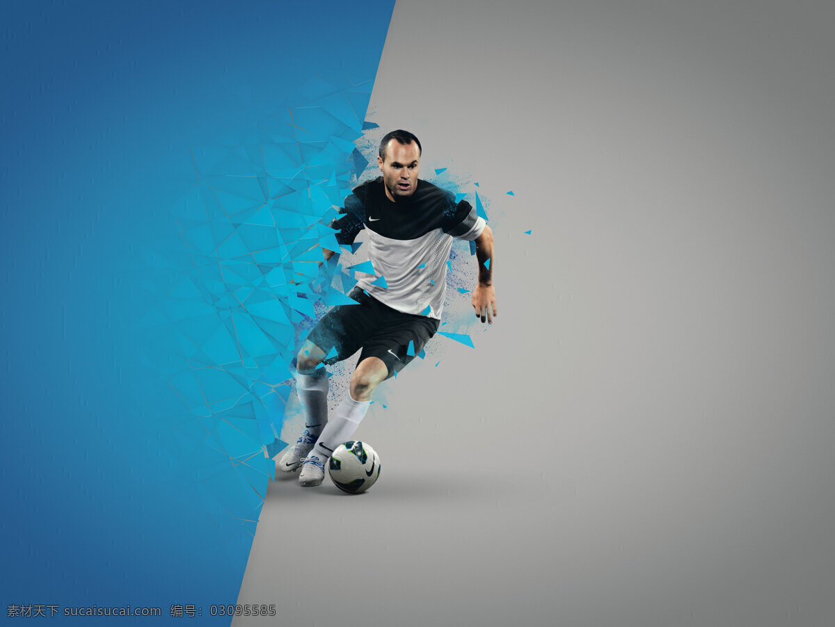 nike 足球 系列 广告宣传 平面 平面广告 ctr360 足球鞋广告 伊涅斯塔 职业人物 人物图库