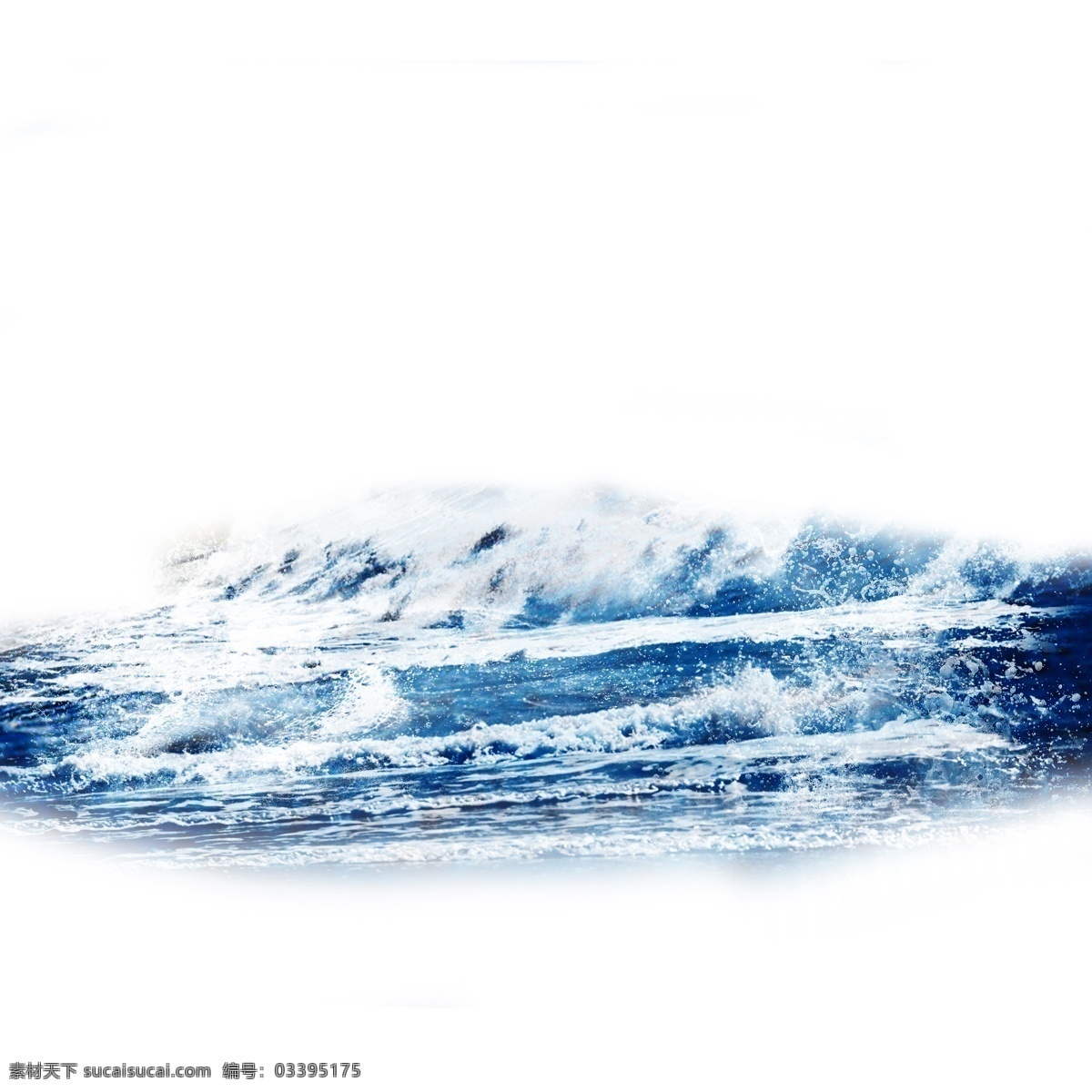 蓝色 海浪 飞溅 浪花 元素 水浪 波浪 波涛 大海 效果 矢量 浪 海洋 装饰
