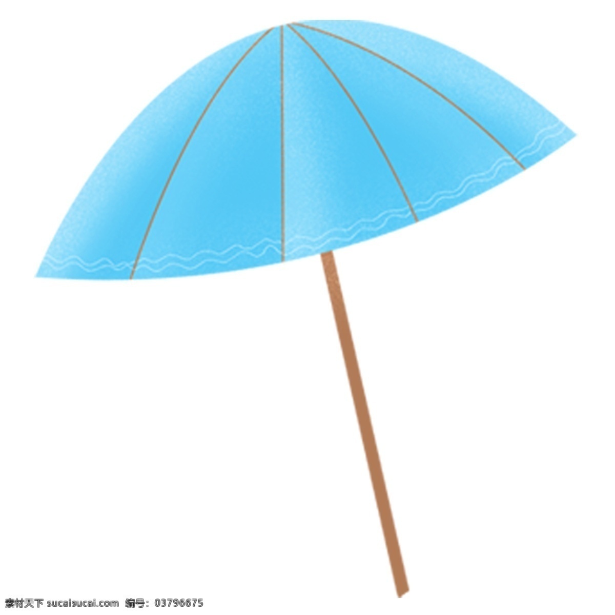 蓝色雨伞图案 蓝色 雨伞 伞 图案