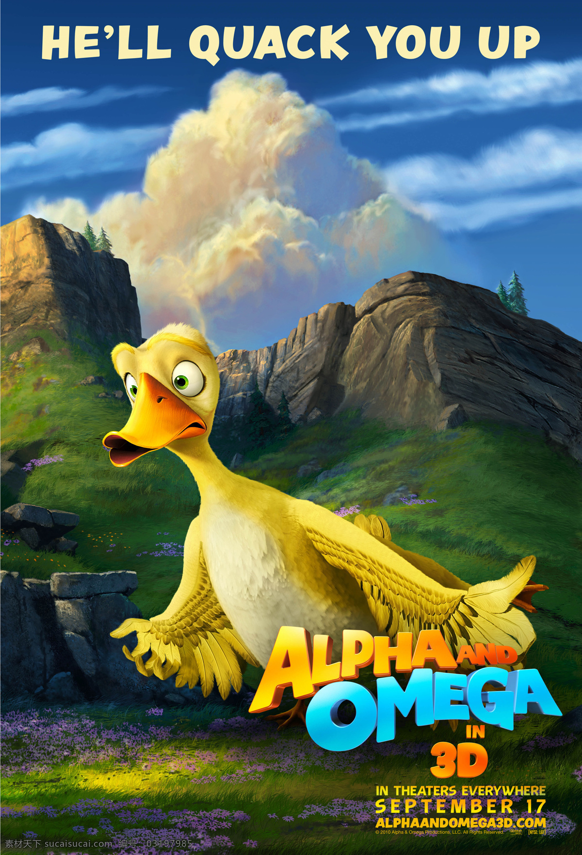 omega alpha 阿尔法 欧 米加 电影海报