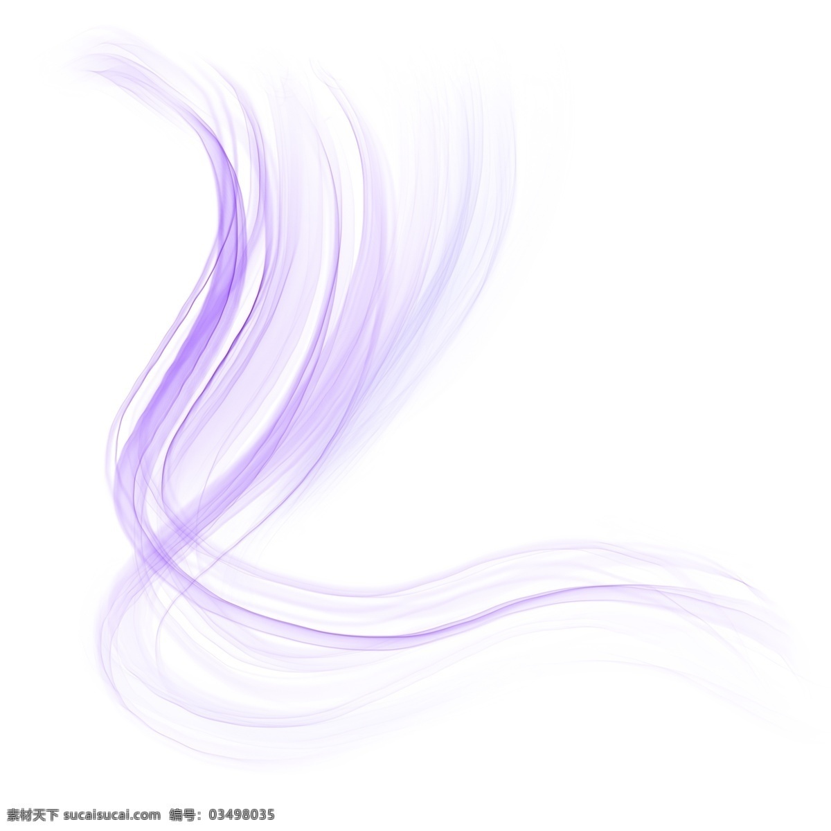 紫色 浪漫 纱布 效果 轻纱 曼妙 唯美浪漫 紫色曲线 动感线条 不规则图形