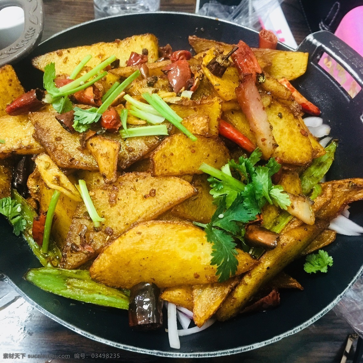 干锅土豆 锅仔 美食 干锅 土豆 炒菜 中餐 餐饮美食 传统美食