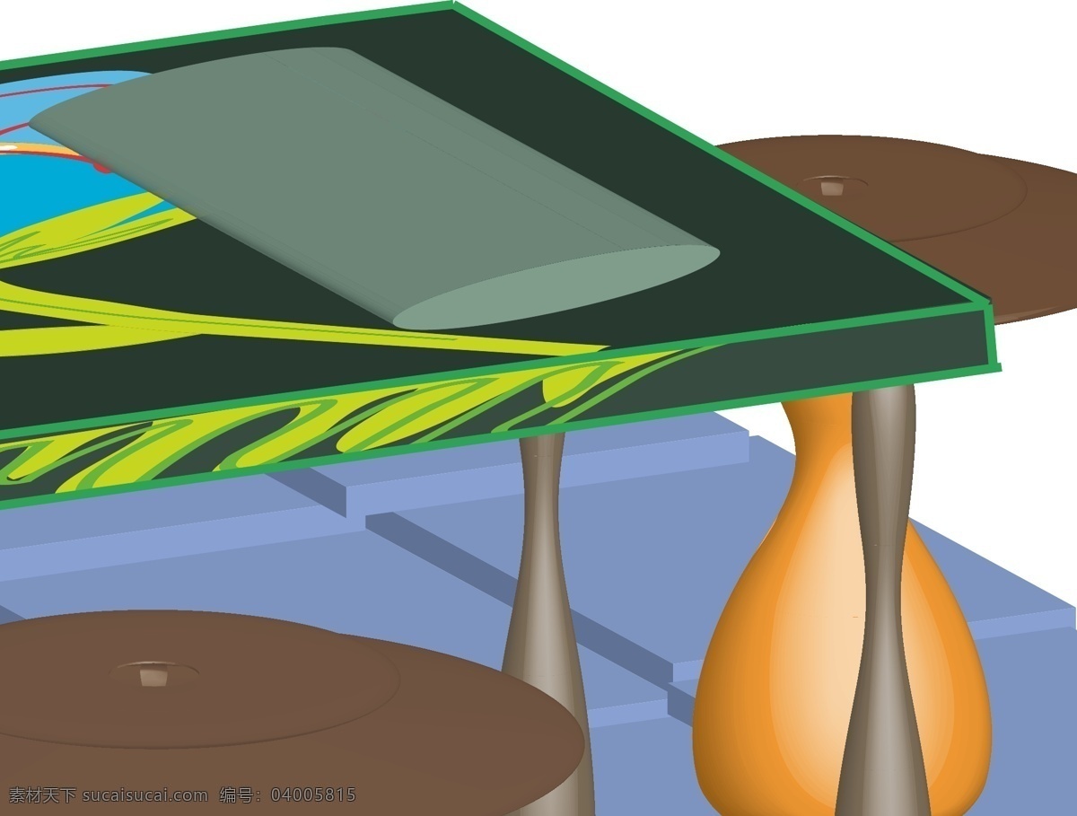 水果 凳子 地板 葡萄 矢量图设计 桌子