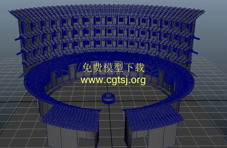 竞技场 游戏 模型 斗场游戏模块 装饰 角斗场 网游 3d模型素材 游戏cg模型