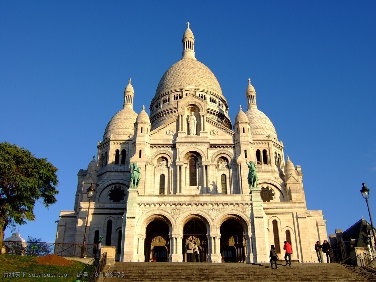 唯美 风景 风光 旅行 人文法国 巴黎 圣心大教堂 教堂 欧洲 旅游摄影 国外旅游