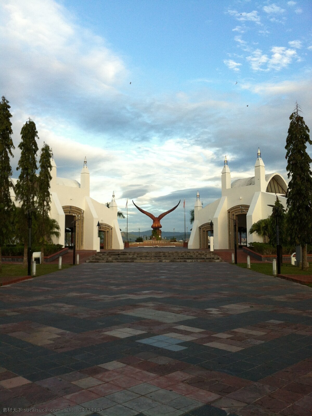 兰卡威 马来西亚 老鹰广场 旅游 清晨 国外旅游 旅游摄影